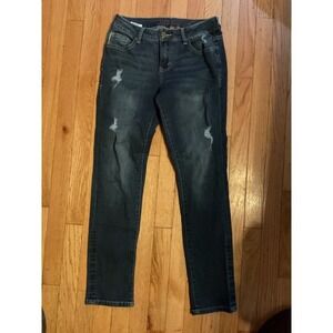 Jag Jeans Girlfriend Distressed Blue Jeans Women's Size 4 T55-1
